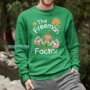 Fighting Irish Football The Freeman Factor Sweatshirt