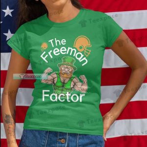 Fighting Irish Football The Freeman Factor Shirt