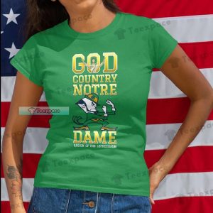 Fighting Irish God Country Notre Dame Shirt