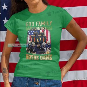 Fighting Irish God Family Country Shirt