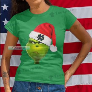 Fighting Irish Grinch Christmas Shirt