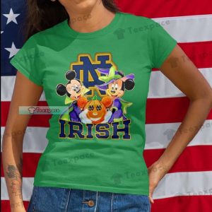 Fighting Irish Mickey Minnie Halloween Shirt