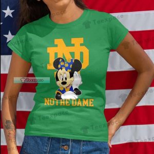 Fighting Irish Minnie Mouse Floral Shirt