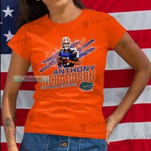 Florida Gators 15 Anthony Richardson Winner T Shirt Womens