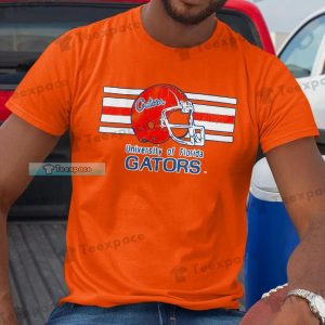 Gator Nation University Of Florida Helmet Shirt