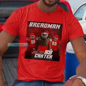 Georgia Bulldogs #88 Jalen Carter Breadman Shirt