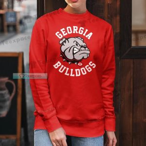 Georgia Bulldogs Angry Boy Long Sleeve Shirt