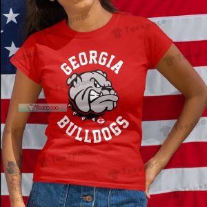 Georgia Bulldogs Angry Boy T Shirt Womens