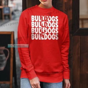Georgia Bulldogs Basic Graphic Long Sleeve Shirt