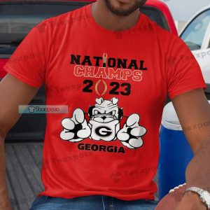 Georgia Bulldogs National Champs 2023 Wild Bulldog Shirt