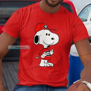 Georgia Bulldogs Snoopy Cartoon Shirt