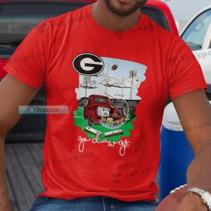 Georgia Bulldogs Stadium Dawgs Shirt