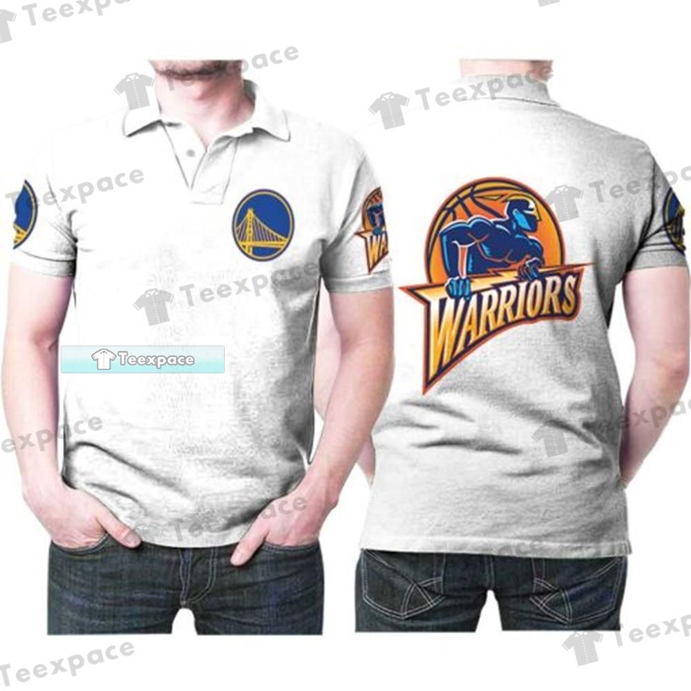 Golden State Warrior Classic Mascot Polo Shirt 1