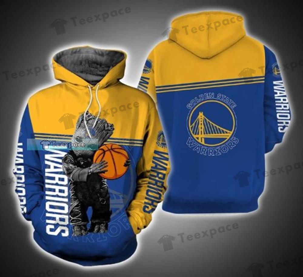 Golden State Warriors Baby Groot Hoodie Gifts for Warriors fans 1
