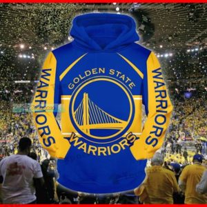 Golden State Warriors Big Logo Hoodie Warriors gifts for him