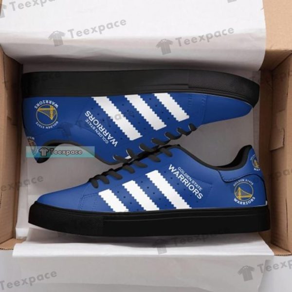Golden State Warriors Blue Skate Shoes Gifts for Warriors fans
