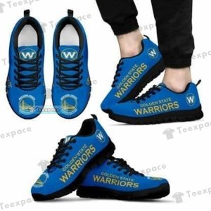 Golden State Warriors Blue Sneakers Gifts for Warriors fans 1