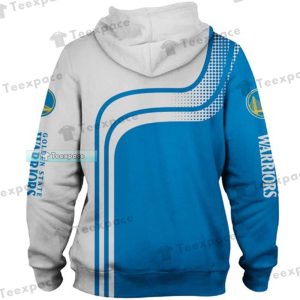 Golden State Warriors Curved Hoodie Warriors Gifts for him 2