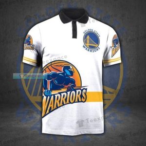 Golden State Warriors Lightning Mascot Polo Shirt