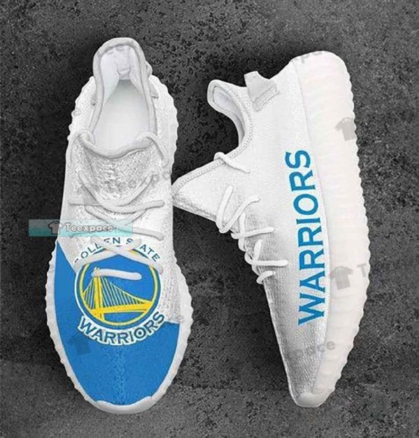 Golden State Warriors Logo Ahead Yeezy Shoes Warriors Gifts