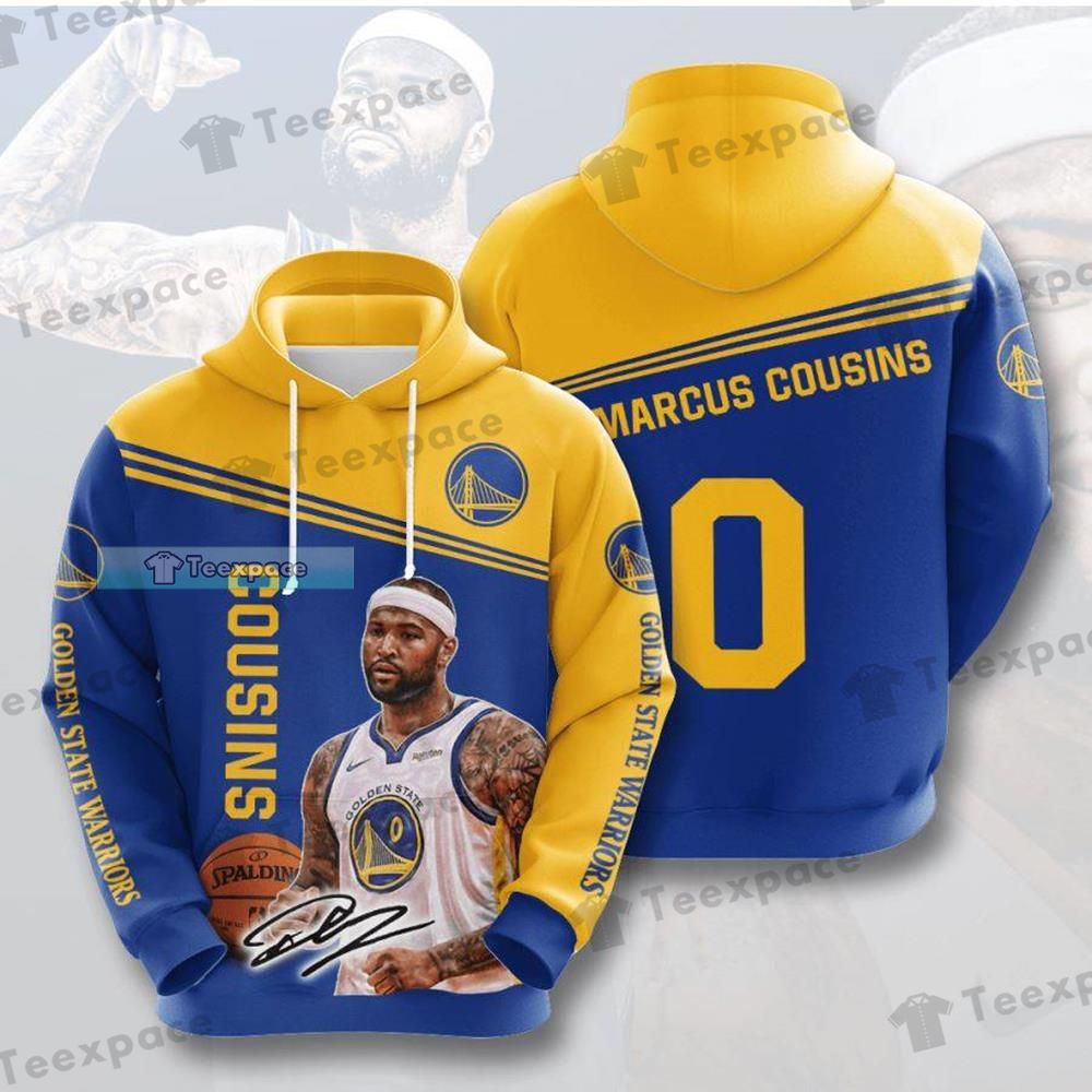 Golden State Warriors Marcus Cousins Hoodie Warriors Gifts 1