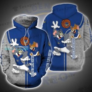 Golden State Warriors Tom And Jerry Hoodie Warriors Gifts 1