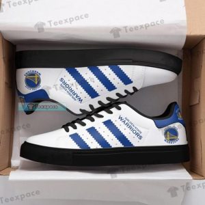 Golden State Warriors White Skate Shoes Gifts for Warriors fans 1
