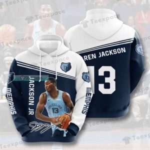 Memphis Grizzlies Jaren Jackson Signature Hoodie