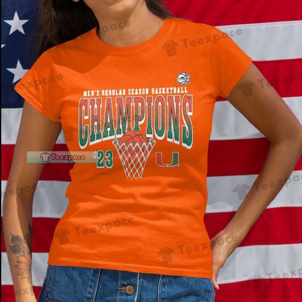Miami Hurricanes Basketball Gift Champions Shirt