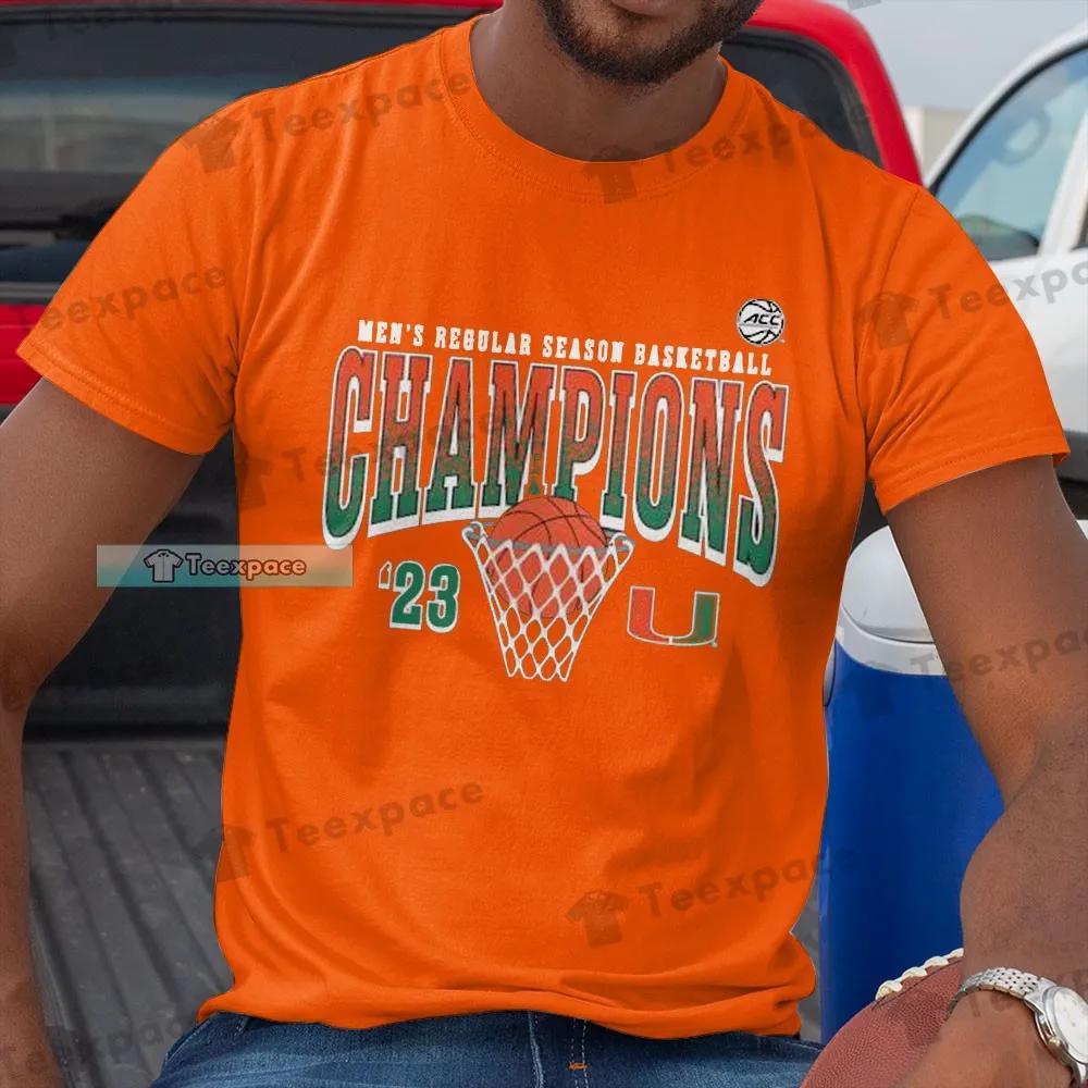 Miami Hurricanes Basketball Gift Champions Shirt