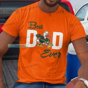 Miami Hurricanes Best Dad Ever Shirt