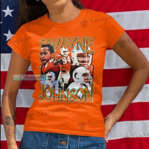 Miami Hurricanes Dwayne Johnson T Shirt Womens