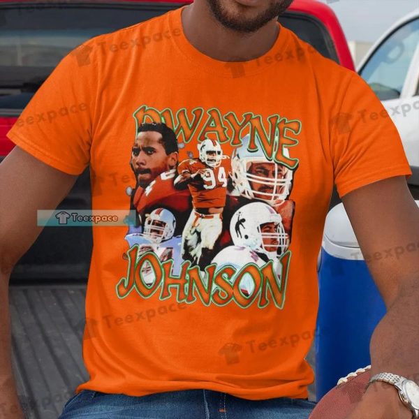 Miami Hurricanes Dwayne Johnson Shirt