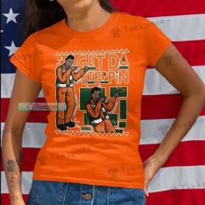 Miami Hurricanes Get Da Steppin T Shirt Womens