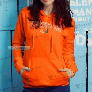 Miami Hurricanes Gifts Logo Letter Hoodie