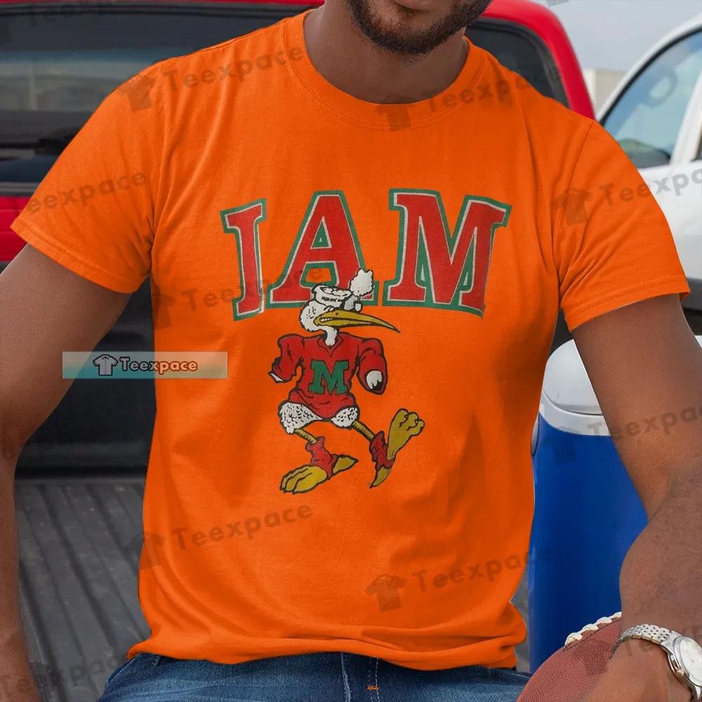 Miami Hurricanes Gifts Mascot I AM Shirt