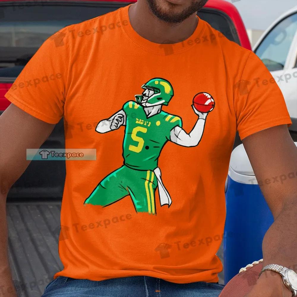 Miami Hurricanes Player Art Throwing Shirt