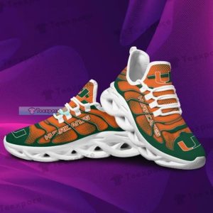 Miami Hurricanes Relief Dot Texture Max Soul Shoes