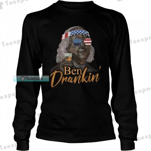 New England Patriots Funny Drinking President 4th Of July American Shirt