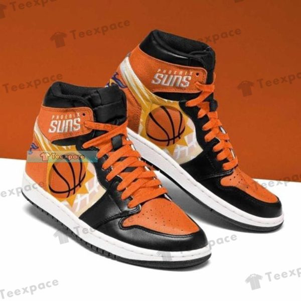 Phoenix Suns Orange Air Jordan Hightop