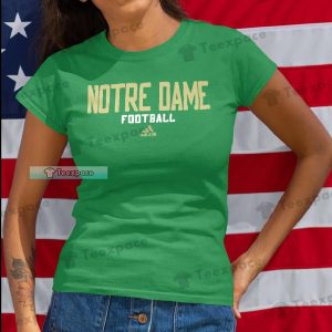 Notre Dame Fighting Irish Football Adidas Shirt