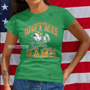 Notre Dame Fighting Irish Football Cartoon Shirt
