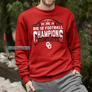 Oklahoma Sooners Big 12 Football Champions Sweatshirt