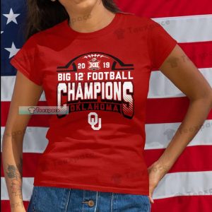Oklahoma Sooners Big 12 Football Champions Shirt