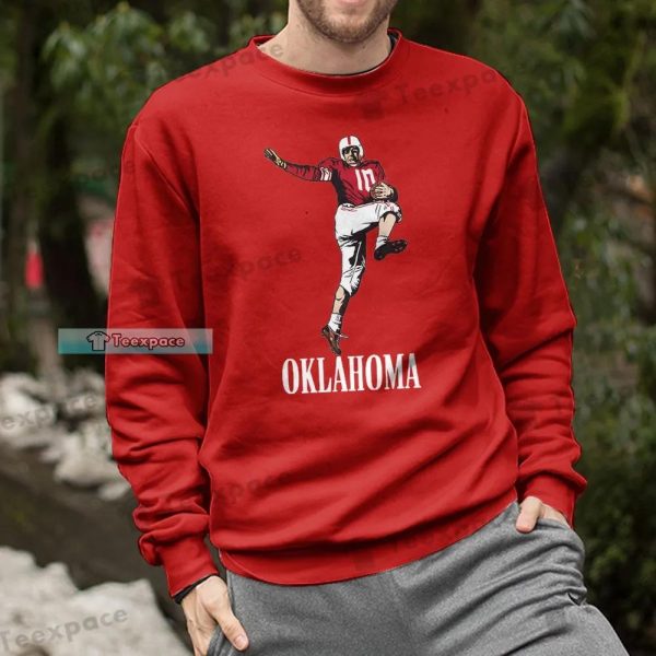 Oklahoma Sooners Cartoon Football Shirt