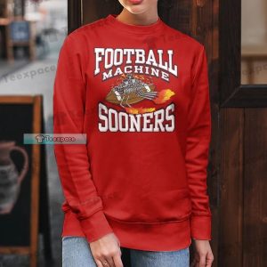 Oklahoma Sooners Football Machines Long Sleeve Shirt