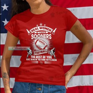 Oklahoma Sooners Real Women Watch Sooners Shirt