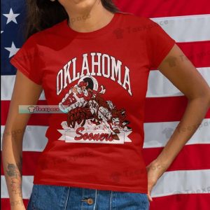 Oklahoma Sooners Western Cowboy Shirt