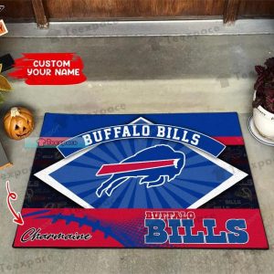 Personalized Buffalo Bills Signature Logo Doormat