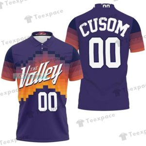 Personalized Jersey Inspired Phoenix Suns Polo Shirt